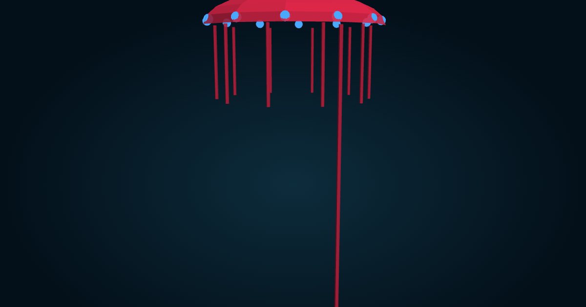 Modelo 3D: Medusa Atolla (Atolla wyvillei), en el juego Cachalot