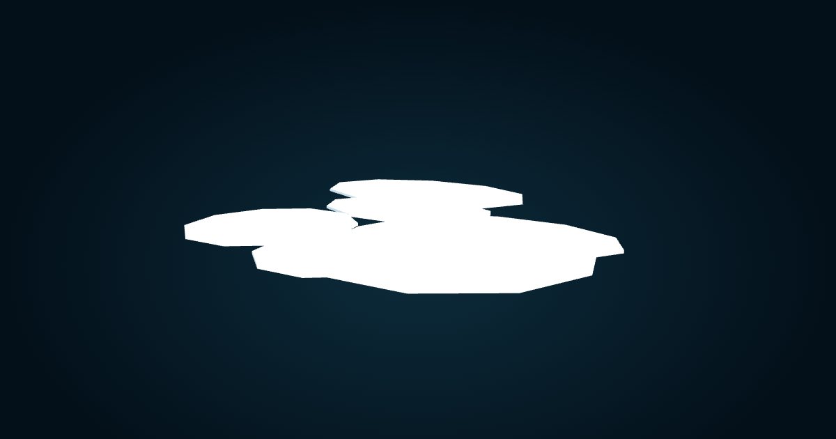 3D model: Carcass bacterial mats (Beggiatoa spp.), in the game Cachalot