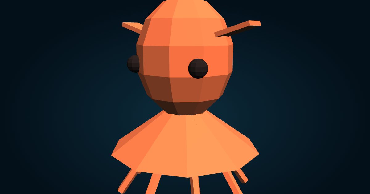 3D model: Umbrella octopus (Cirroteuthis muelleri), in the game Cachalot