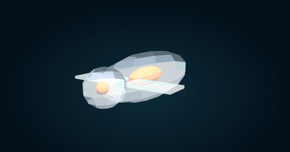 Modelo 3D: Ángel de mar (Clione limacina), en el juego Cachalot