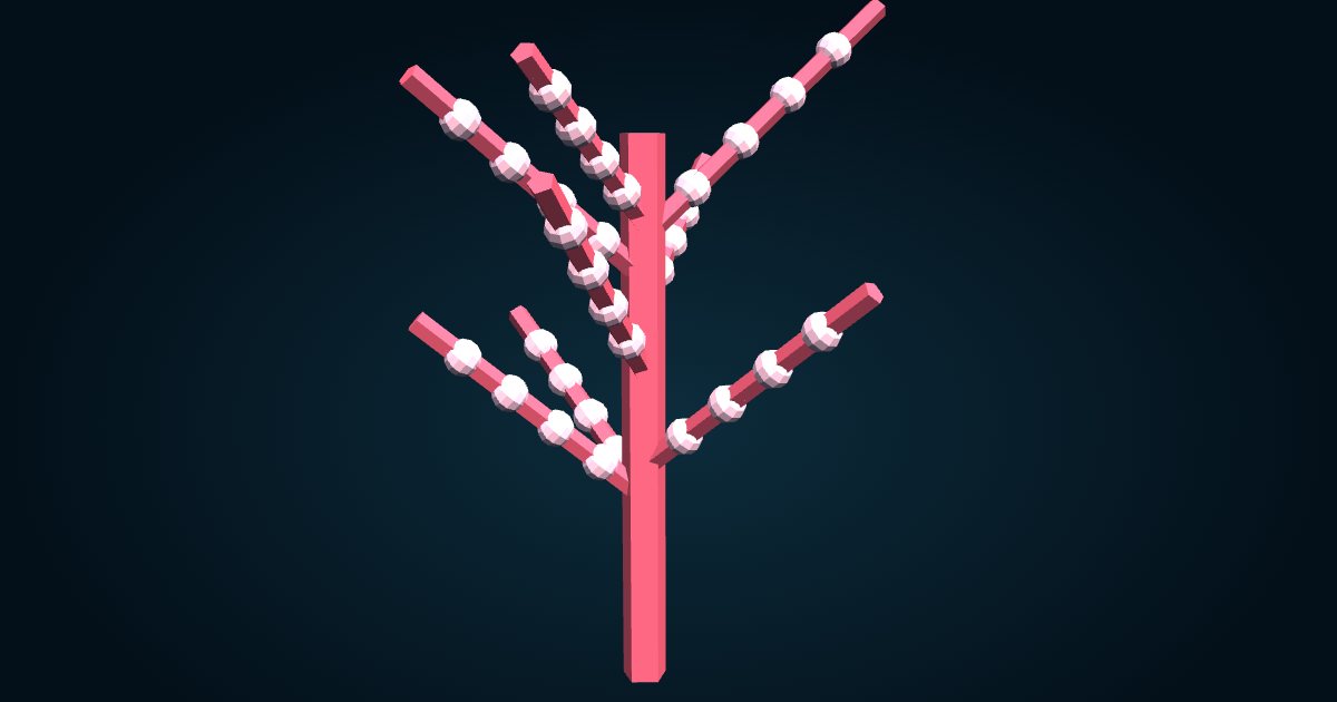 Modèle 3D : Fraise de mer (Gersemia rubiformis), dans le jeu Cachalot