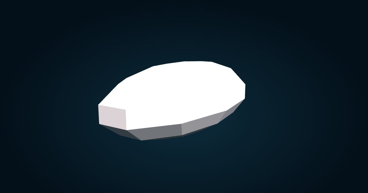 Modèle 3D : Holothurie Kolga (Kolga hyalina), dans le jeu Cachalot