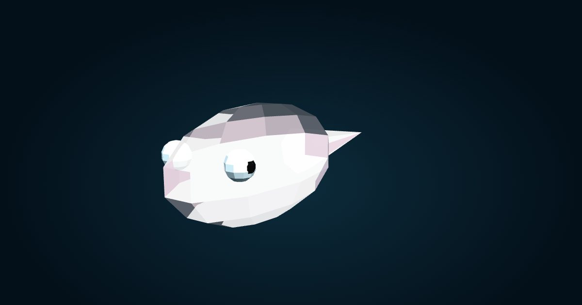 Modèle 3D : Poisson-limace (Famille des Liparidae), dans le jeu Cachalot