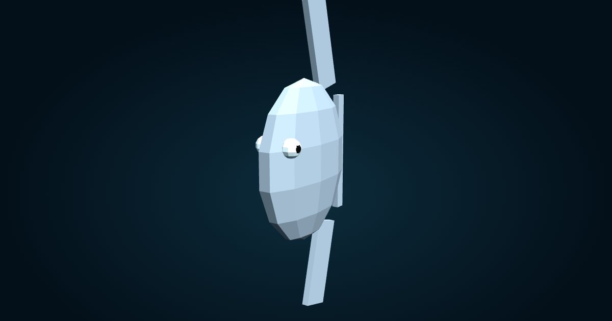 Modèle 3D : Poisson-lune (Mola mola), dans le jeu Cachalot