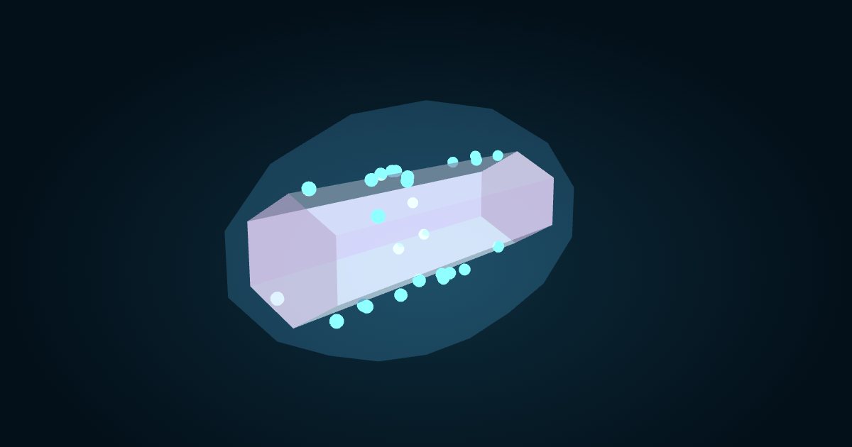 Modèle 3D : Pyrosome (Pyrosoma atlanticum), dans le jeu Cachalot