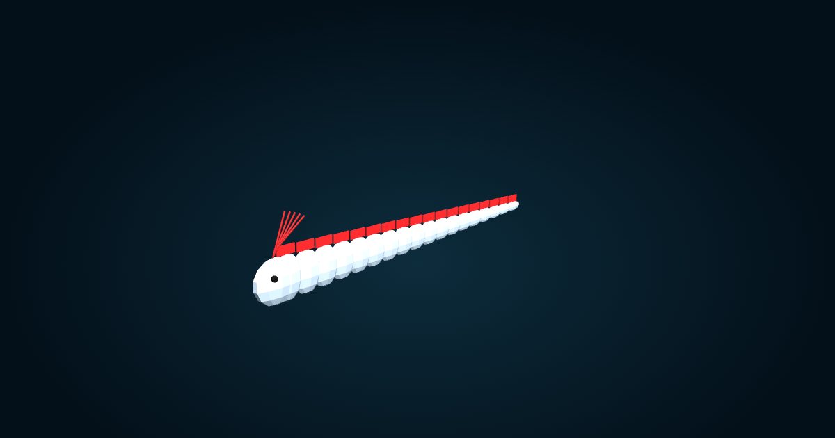 3D model: Giant oarfish (Regalecus glesne), in the game Cachalot