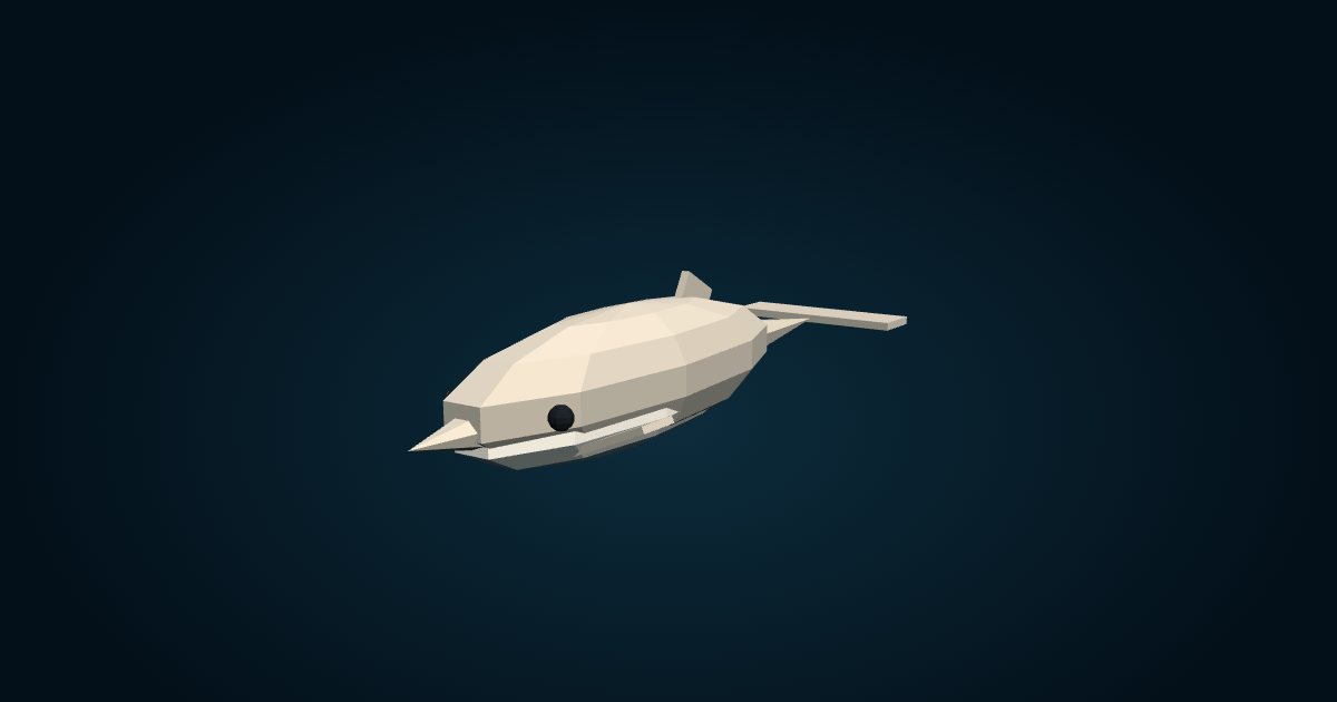 3D model: Cuvier’s beaked whale (Ziphius cavirostris), in the game Cachalot